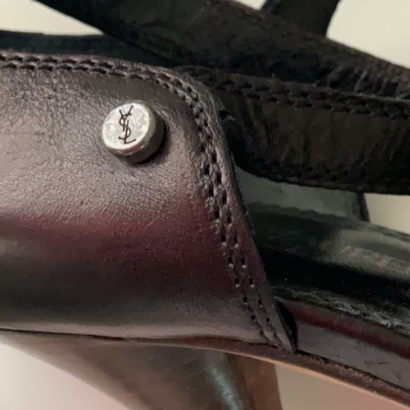 YVES ST LAURENT HEELS, size. 39 - Picture 6 of 9